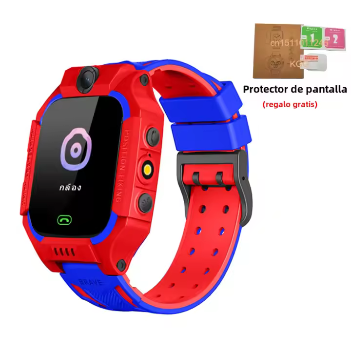Reloj inteligente Q19 2G para niños y niñas, dispositivo de monitoreo remoto SOS, con cámara - 1