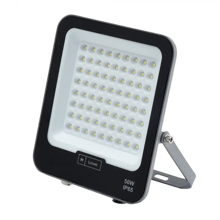 LM6807 Foco Proyector Led Napoli Plus 50W 6000K 6000LM, para exterior, estanco, jardín, luz para la calle, bajo consumo y eficiente, ahorro de energía, diseño moderno y económico, marca de garantía, alta durabilidad y resistencia - 1