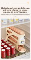 Organizador De Huevos Automático Dispensador De Huevos Para Nevera Rack De Almacenamiento De Plástico Para Encimera De Cocina Y Organizador De Puerta De Nevera - details 7