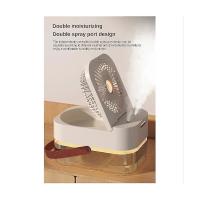 Nuevo humididiador, ventilador de Niebla, ventilador portátil, refrigerador de Aire, ventilador USB, ventilador de escritorio con Luz Nocturna, color Blanco de Verano - details 2