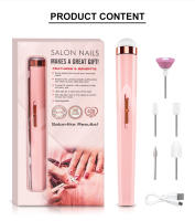 Mini Taladro De Uñas Eléctrico De Acrílico Portátil Máquina De Uñas Con Bits Profesionales Para Eliminar Uñas Y Pedicura Manicura - details 1