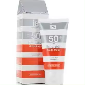 Interapothek Emulsión Solar Fluido Facial Spf50+ 50Ml - 1