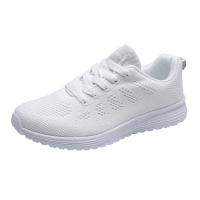 Zapatillas De Correr Para Mujer 2023 Verano Outdoor Caminar Y Correr Entrenadores Negro Zapatillas De Deporte Air Cushion Zapatos De Correr Para Mujer Transpirables Con Tecnología Flywire - details 1