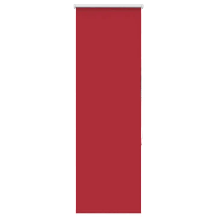 Estor Enrollable Opaco rojo 40x130 cm Tela Ancho 35,7 cm - 1
