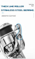 Carrete De Pesca Spinning Nueva Modelo Con Ratio De Engranajes 5.5:1 Arrastre Máximo 12KG 1000-5000 8+1BB Acero Inoxidable Para Agua Toda - details 1