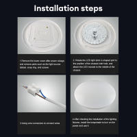 Lámpara Redonda LED Para Techo 12W 18W 24W 36W Reemplazo De Tablero Magnético Accesorio De Iluminación Circular - details 4