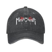 Gorro De Béisbol Manowar Unisex Protección Solar Capa Desgastada Estilo Metal Pesado Ajustable Para Hombres Y Mujeres - details 0