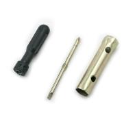 Kit De Reparación Para Motocicleta Universal Herramienta De Destornillador Con Llaves Y Aretes Accesorios Incluye Acrílico Y Herramientas De Metal - details 5