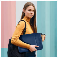 Funda Skin Protector Para Portátil de 13" y 15 " con Cierre de Cremallera e Interior Acolchado y Bolsillo Frontal Exterior by Office Box. - details 9