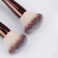 Cepillo De Maquillaje Doble Cabeza Con Pincel Suave Para Base Rubor Crema BB Portátil Herramienta De Maquillaje - details 5
