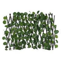 Valla De Privacidad Expansible De Iva Artificial Jardín Decorativo Falso Trellis Para Balcones Patios Decoraciones Exteriores - details 3