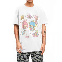 Camiseta De Algodón Little Twin Stars Y Amigos Para Hombres Y Mujeres Camiseta De Manga Corta Para El Verano Camiseta De Algodón Hip Hop - details 3