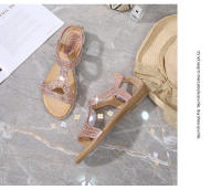 CA Sandalias de mujer 2025, dulces y cómodas, con punta redonda, zapatos de mujer de talla grande. - details 22