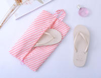 Bolsa De Almacenamiento Para Zapatos De Viaje Fabricada En Nylon Impermeable Y Antipolvo Essencial De Viaje Cubierta De Zapatos Para El Hogar - details 12