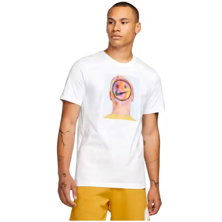 Camiseta de Manga Corta Nike Sportswear para hombre en color blanco - 1