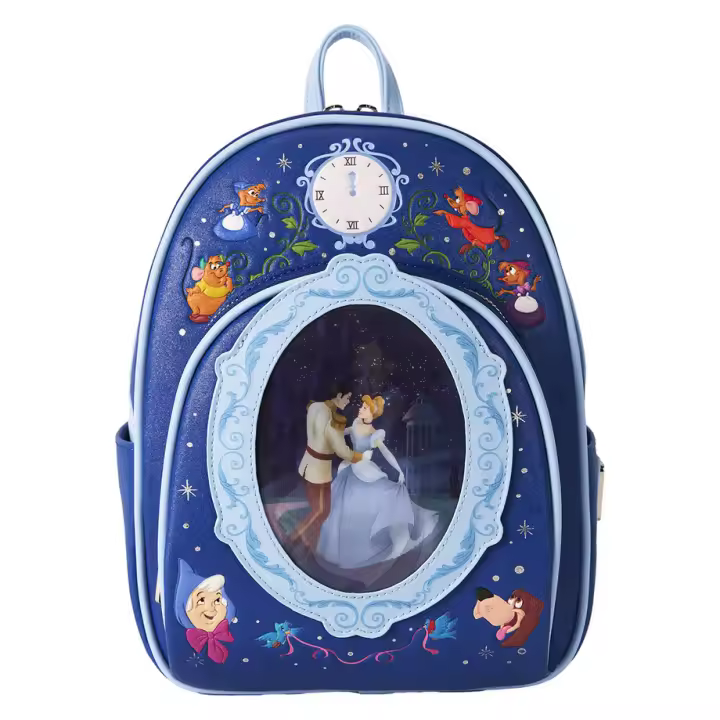 Mochila lenticular 75th Anniversary La Cenicienta Disney Loungefly 26cm - 1