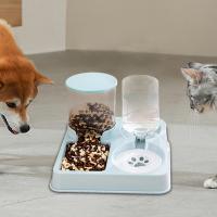 Comedero automático para mascotas, dispensador físico, bebedero automático para gatos, bebedero de acero inoxidable para gatos, dispensador de comida 2 en 1 - details 7