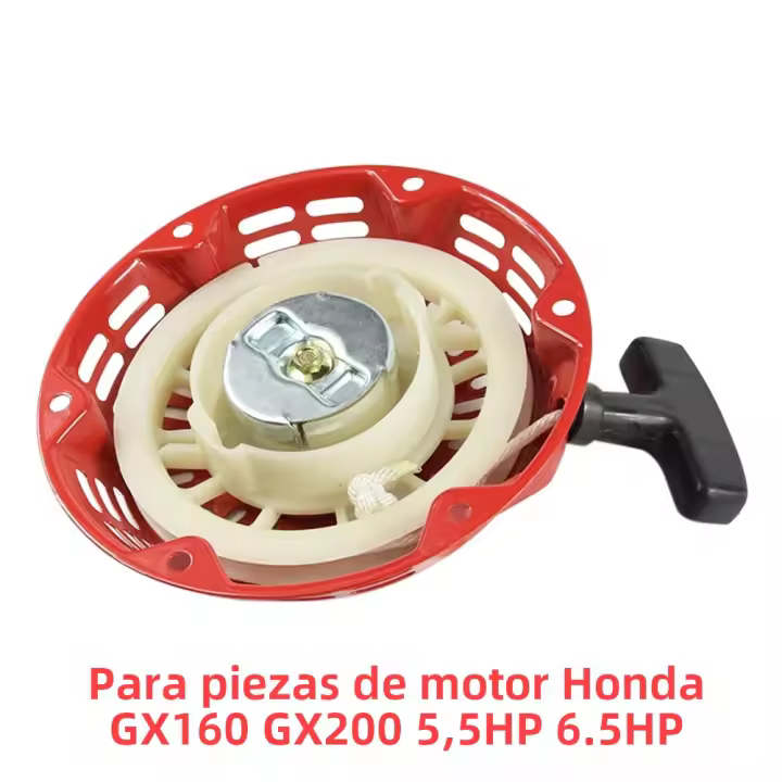 Empujador De Arranque Manual Para Honda GX120 GX160 GX200 5.5hp 6.5hp Generador Pieza De Repuesto De Arranque Retroceso - 1