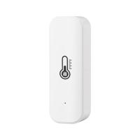 Sensor De Temperatura Y Humedad WiFi Tuya Sensor De Humedad Interior Batería Recargable Monitoreo Por App Soporte Colores Negro Y Blanco - details 15