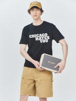Camiseta Hombre Estilo Chief Keef Chicago Te Odia Moda Hip Hop Sobre Dimensional Algodón Manga Corta Casual Camisetas - details 0
