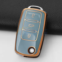 Funda De Llave De Coche TPU Para VW Volkswagen Polo Tiguan Passat B5 B6 B7 Golf 4 5 6 MK6 Jetta Lavida Skoda Octavia - details 7