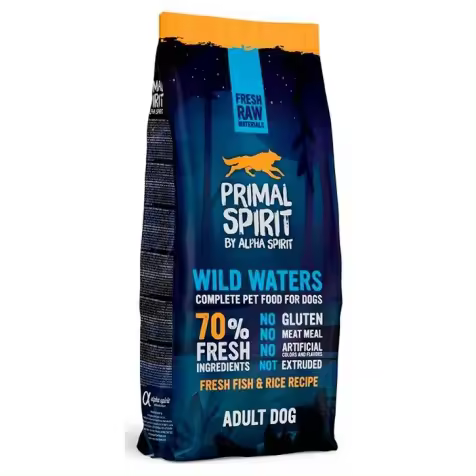 Primal Spirit 70% Wild Waters Para Perros 12 Kg - 1