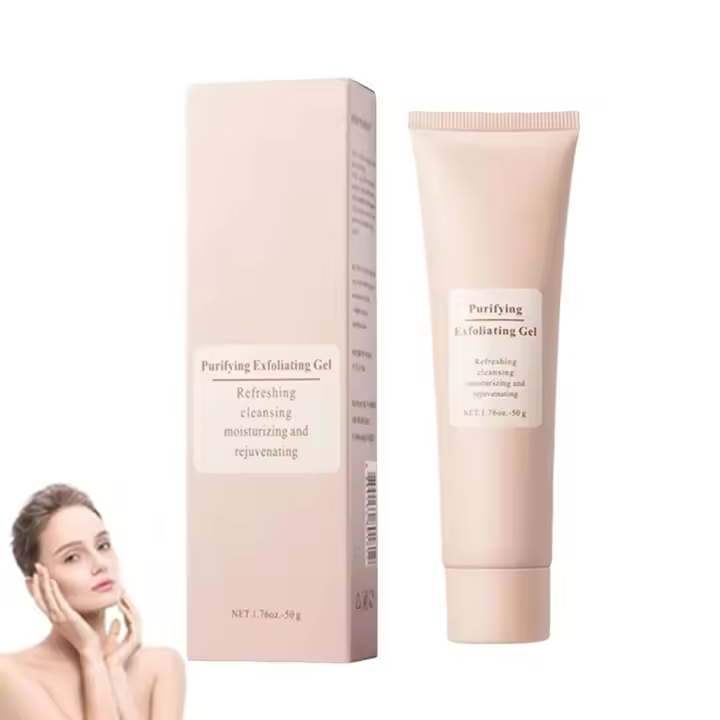 Gel exfoliante Grantadmit con enzimas purificantes, exfoliante facial para cuerpo y rostro, hidrata, nutre y revitaliza la piel para todo tipo de piel (1 unidad, 50 g) - 1