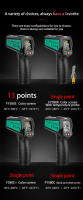 Termómetro Infrarrojo Digital No Contacto Precisión Alta Emissivity Ajustable -50~580C Medidor De Temperatura Industrial - details 5