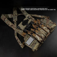 Accesorios De Extensión Para Rig De Pecho Táctico Funda De Víscera De Soldado Accesorios Para Chaleco Táctico De Airsoft - details 0