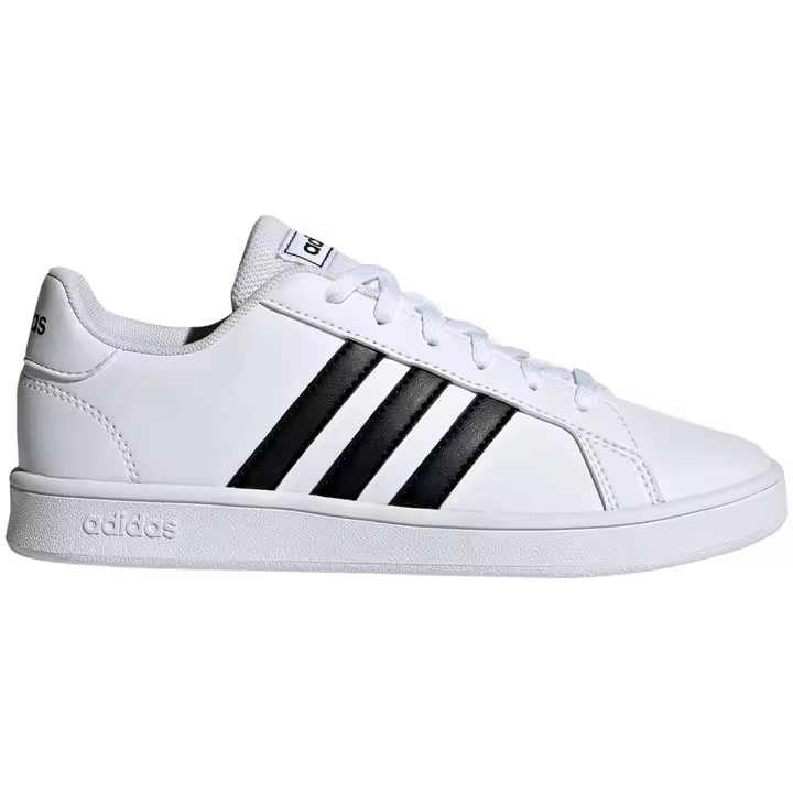 Zapatillas Adidas Grand Court para niños unisex en color blanco - 1