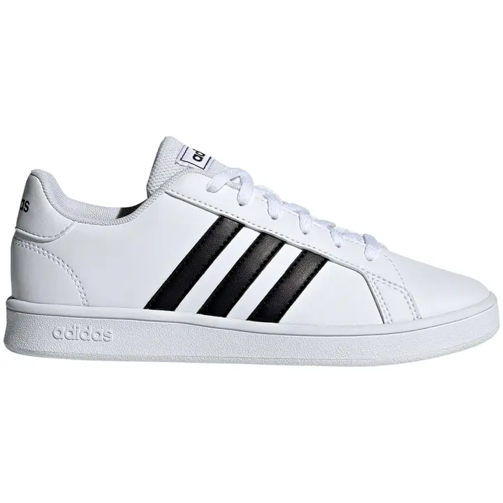 Zapatillas Adidas Grand Court para niños unisex en color blanco - 1