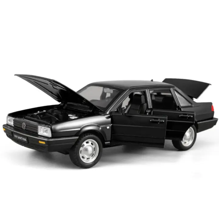 Modelo De Coche De Aleación 1/24 Diecast Santana Con Sonido Luz Y Retroceso Colección Decoración Regalo Para Niños Con Cuerpo De Metal Chasis De Plástico Ruedas De Goma - 1