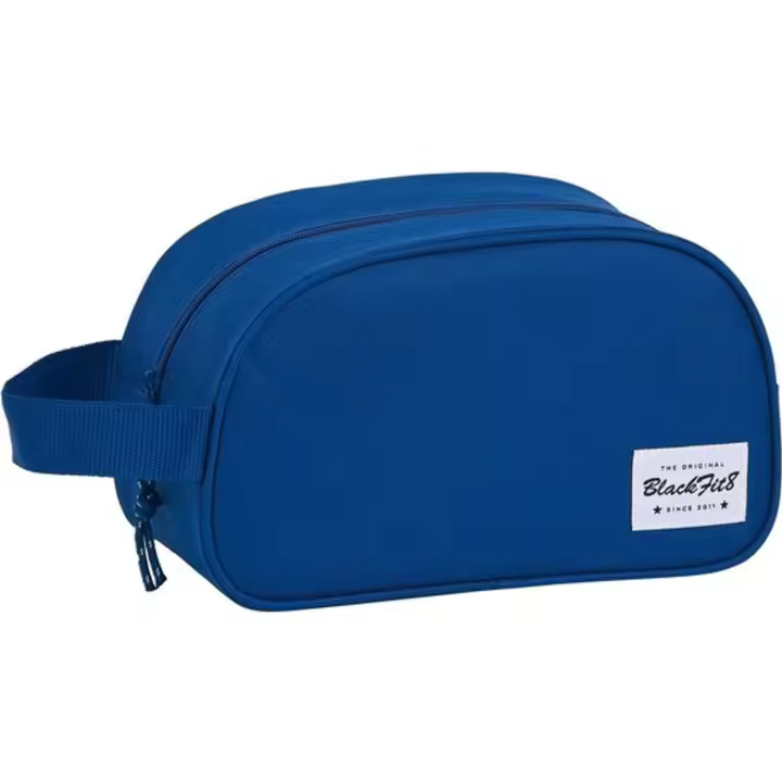 SAFTA  NECESER 1 ASA ADAPTABLE CARRO BLACKFIT8 OXFORD - Neceser Licencia Oficial - Diseño Elegante - Ideal para Viajes y Uso Diario - Material Resistente - Cierre de Cremallera Seguro - 1