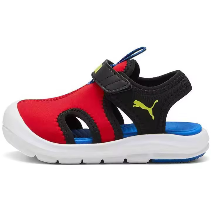 Calzado Sportstyle marca Puma modelo 400585-03 para kids en color rojo - 1