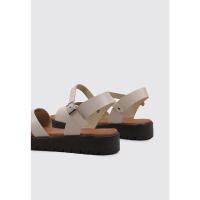 Sandra Fontán CAMPAGNA Sandalias De Cuña Mujer Beige - details 2