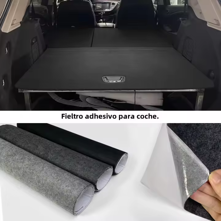 Carpetilla De Auto Adhesiva Para Coche Y Camper Alta Temperatura Resistente Tela Defeltina No Tejida Para Reparación De Coche Y Uso Doméstico - 1
