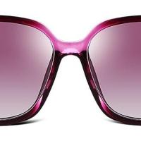 Gafas de Sol Polarizadas Mujer Protección UV400 Moda Clásico Retro Gafas de Sol GrandesTamaño - details 0