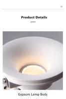 Lámpara De Techo Integrada LED Antigolpe Revestimiento De Gypsum GU10 Para Sala De Estar Dormitorio Pasillo Iluminación Doméstica - details 9