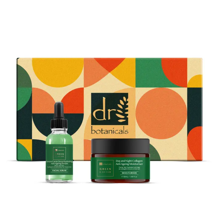 Dr Botanicals Kit de Hidratante y Sérum Anti-Envejecimiento Caviar Verde - 1