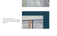 Cortina Magnética Para Puerta 100x210CM Repelente De Mosquitos Y Bugios Cierre Automático Telas Antipolvo Para Ventanas Y Puertas - details 15
