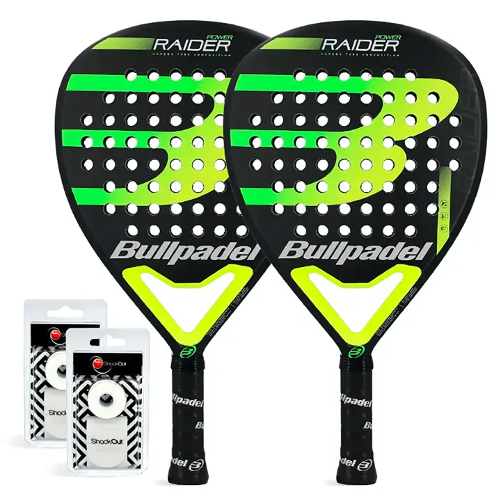 Pack Dúo Bullpadel Raider Pwr Green - 1