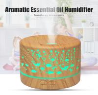 Essential Oil Diffuser, Ultrasonic Aromatherapy Humidifier, Electric Aromatherapy Belt, 7 Lights, Hollow Ocean, Great Gift Choice for Christmas and New Year - details 0