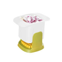Cortador De Verduras Multifuncional Eco-amigable Plástico Y Acero Inoxidable Para Cebollas Patatas Y Lechugas Herramienta De Cocina - details 1