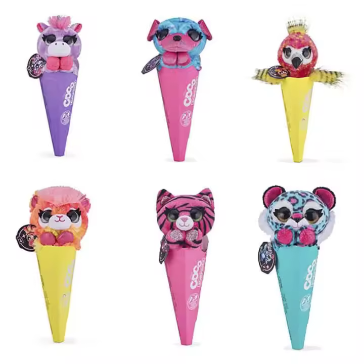 Coco sorpresa fantasía cono con peluche modelos surtidos 9608S - 1