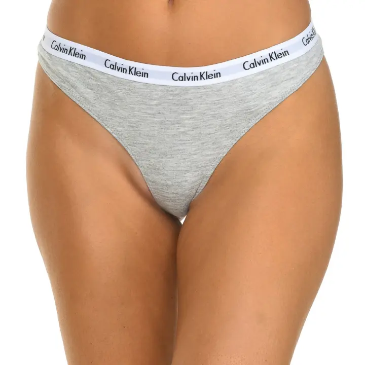 Calvin Klein-Pack-3 Tangas con cinturilla de goma elástica D1622T para Mujer - 1