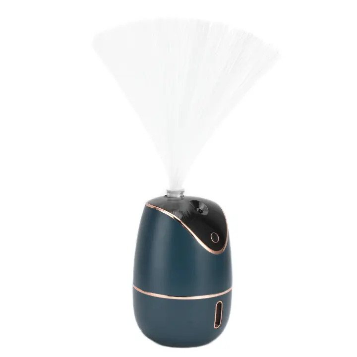 Humididiador de gran capacidad de 540 ml con efectos especiales, difusor humidididiador de Aire ligero para el hogar, Coche, Carga USB, Green - 1
