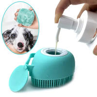 Guantes De Masaje Para Perros Y Gatos Grandes De Silicona Segura Herramientas De Baño Para Mascotas Accesorios De Peluquería Para Animales - details 0