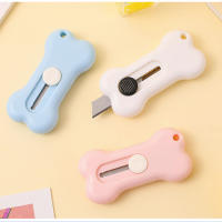 Cuchillo De Utilidad Mini Cartoon Bone Kawaii Estación De Oficina Corte De Papel Y Letras Tamaño Compacto Para El Hogar - details 6