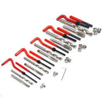 KIT REPARACION DE ROSCA HELICOIL M5, M6, M8, M10 M12 131 PIEZAS REPARADOR - details 1