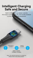 Cable De Carga Rápida USB C Vention 3A Para iPhone 15 Samsung Xiaomi 11 pro Cable De Datos USB Tipo C Compatible Con Smart Devices - details 4